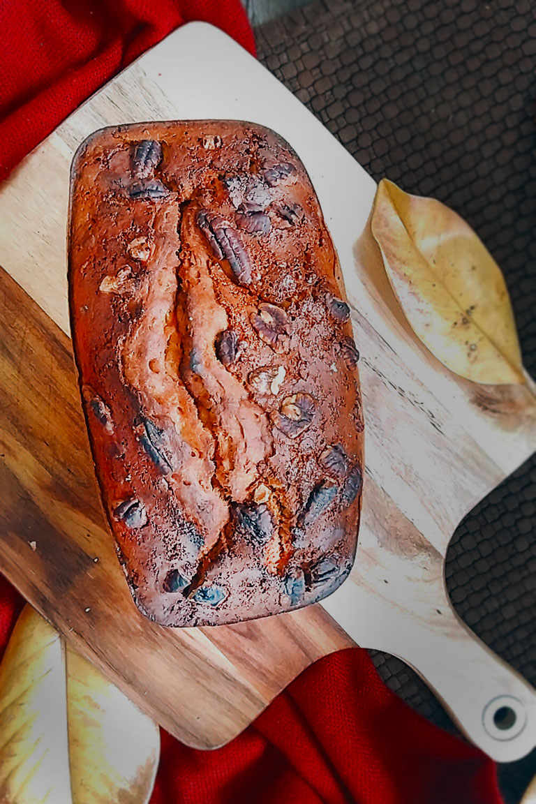 VEGAN BANANA BREAD