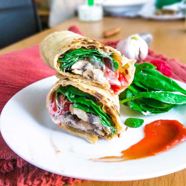 MUSHROOM WRAP GET SET VEGAN
