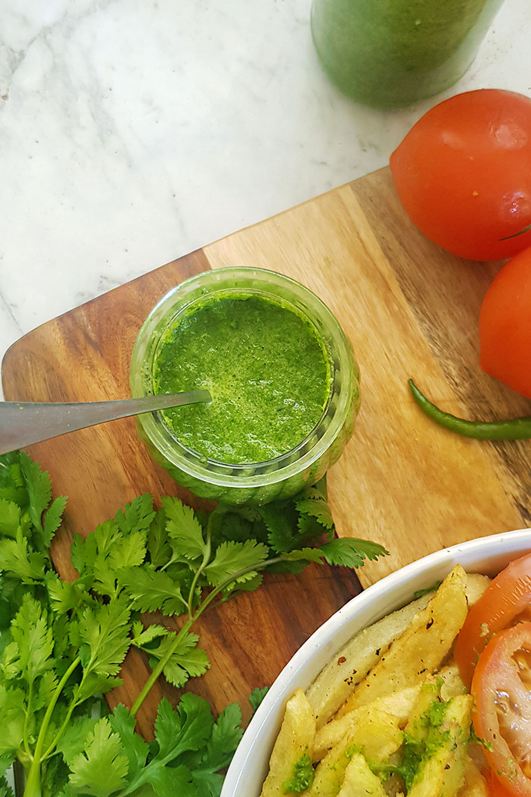Easy Coriander Sauce For Everything Get Set Vegan