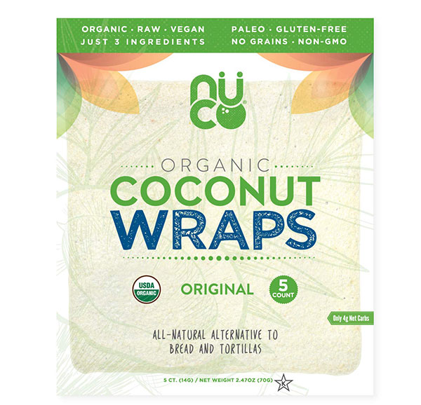 NUCO Certified Organic Coconut Wrap