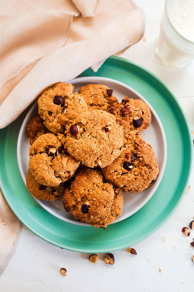 Vegan Oatmeal Peanut Butter Cookies Get Set Vegan