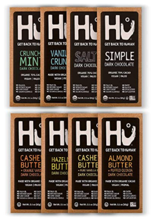 HU vegan chocolate 8 bars