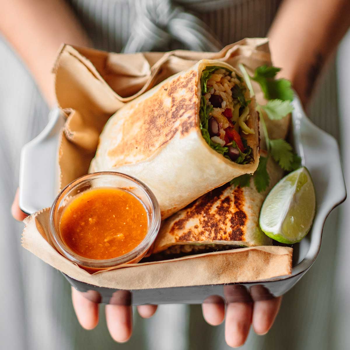 vegan tortilla wrap