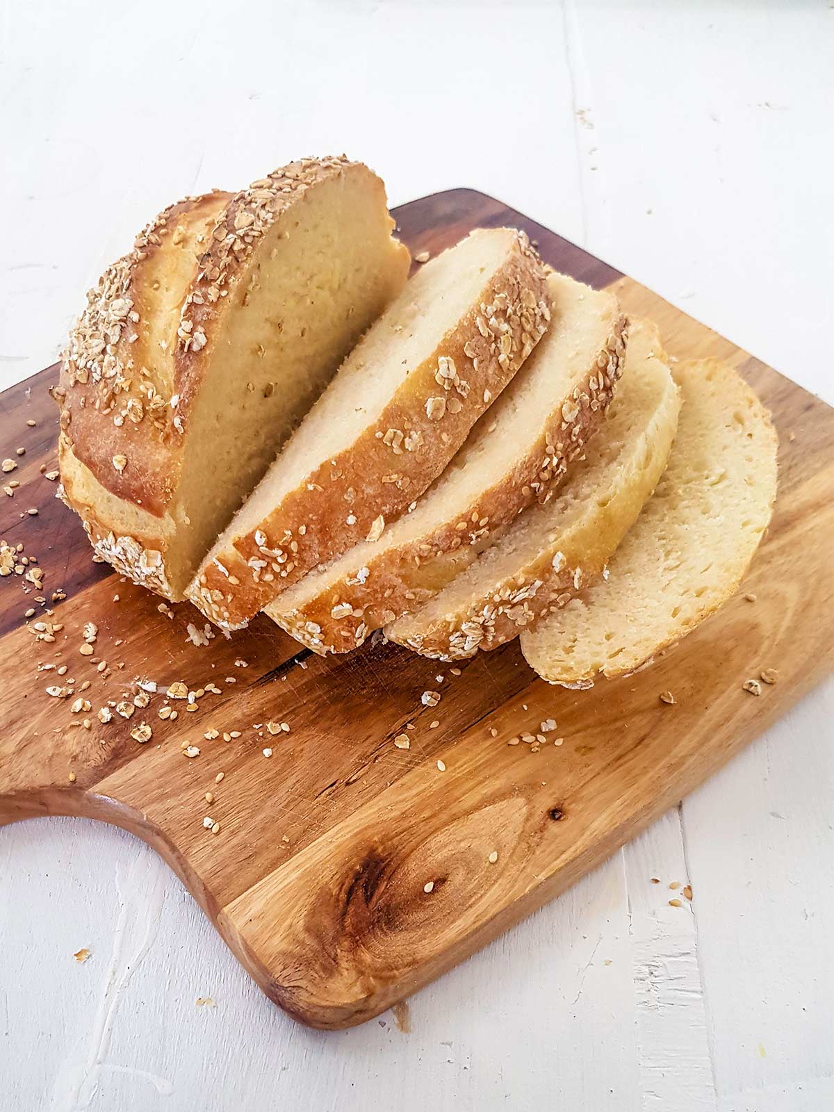 sliced bread dough for storing