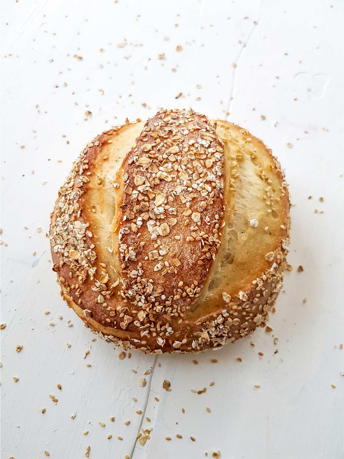 No knead bread without dutch oven 