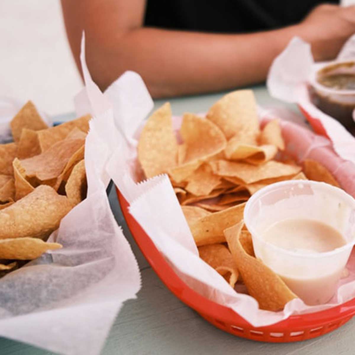 vegan tortilla chips