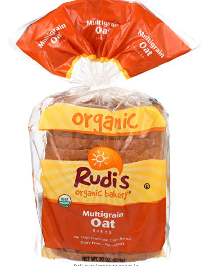 Rudi's Organic Multigrain Oat Bread 
