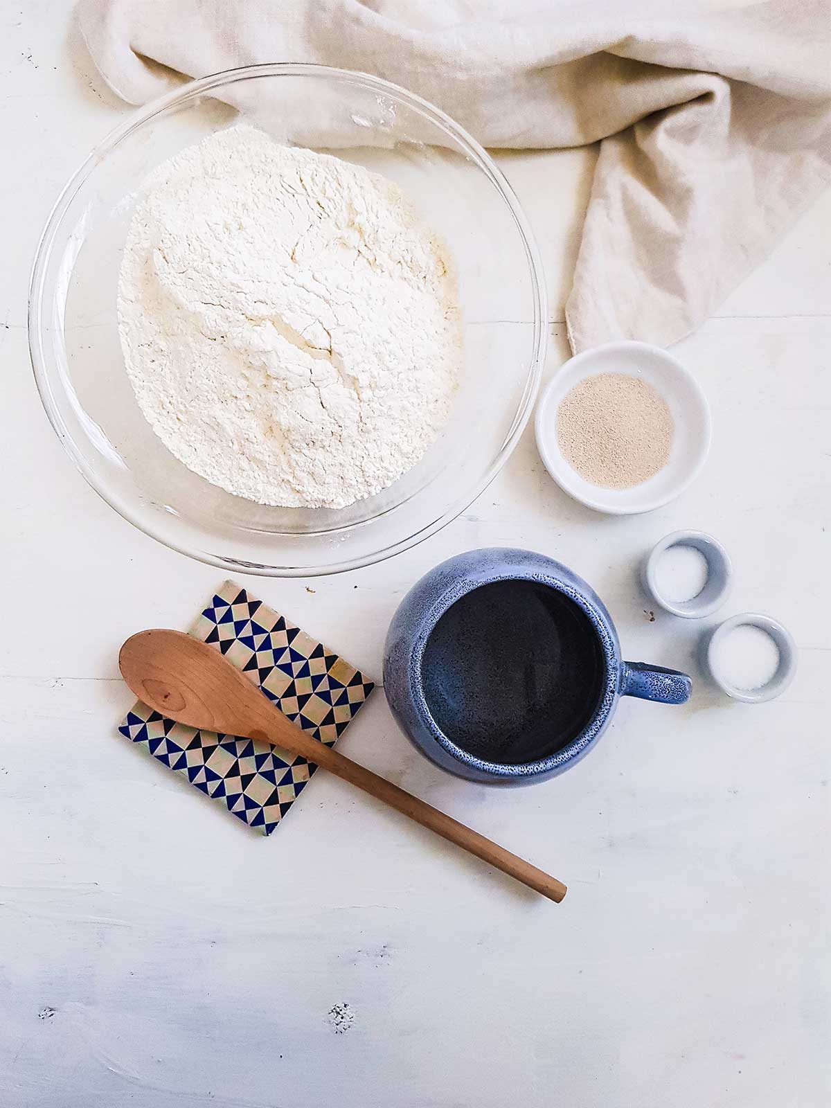 Bagel dough Ingredients