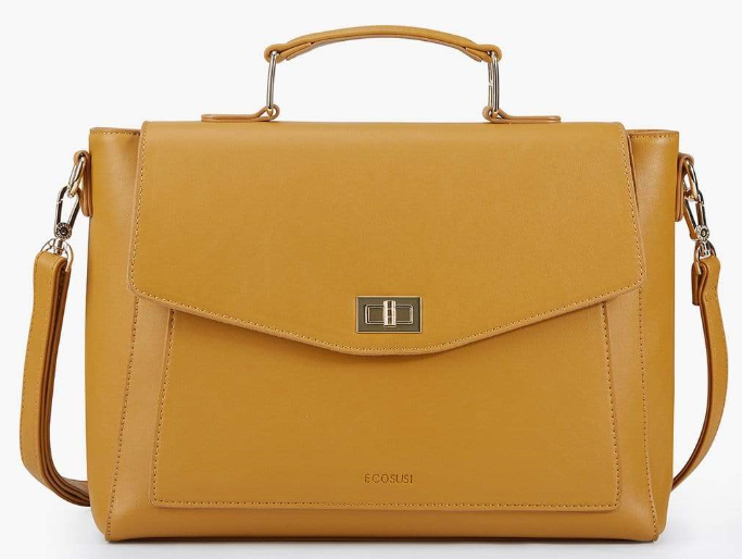 yellow color messenger bag