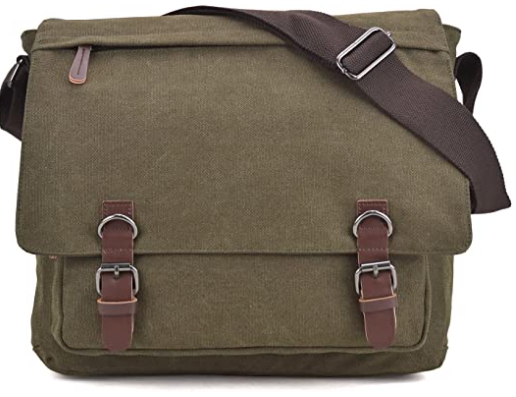 large canvas messenger bag