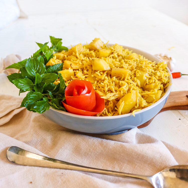 POTATO AND RICE GET SET VEGAN