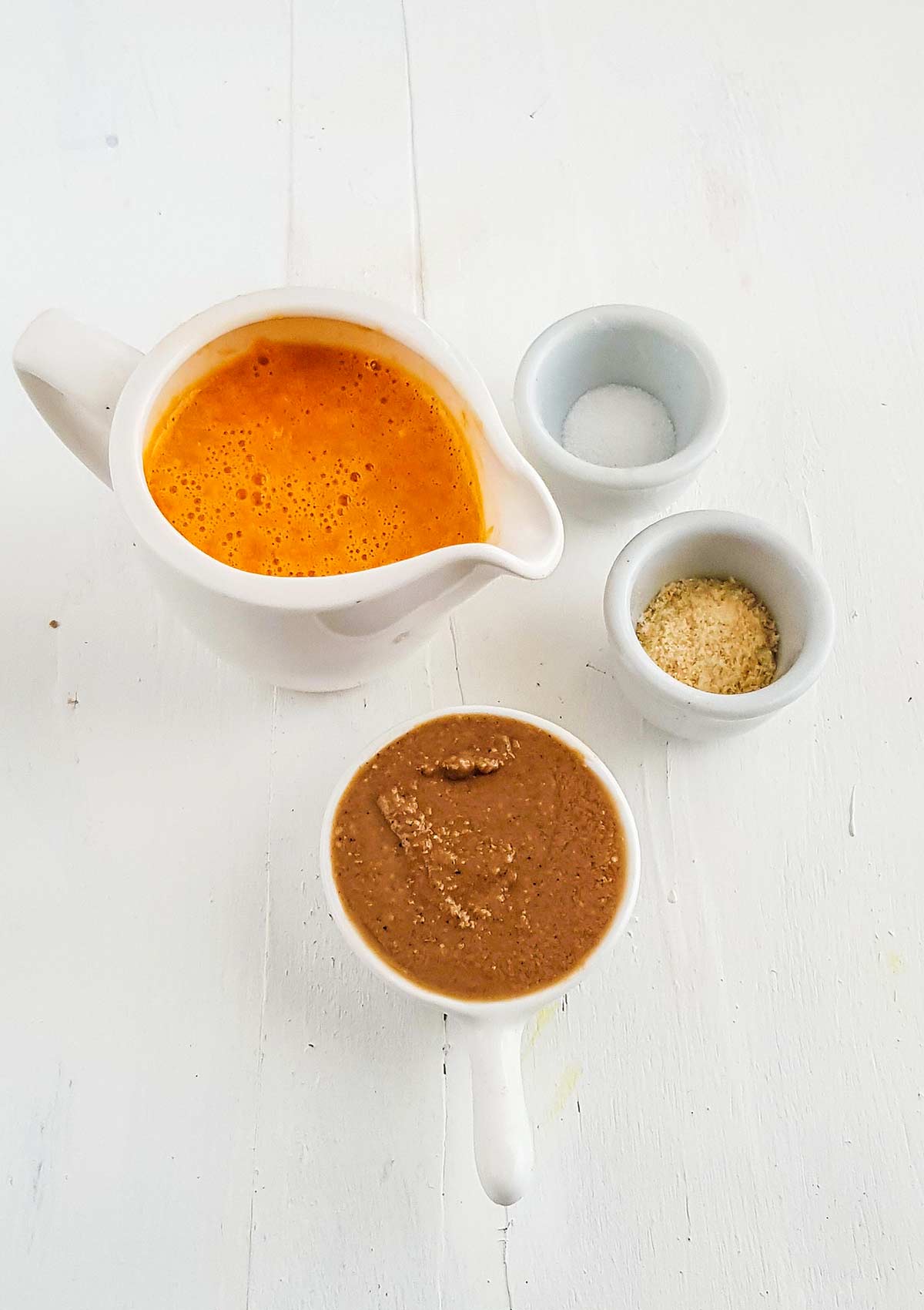 Tahini Dressing ingredients