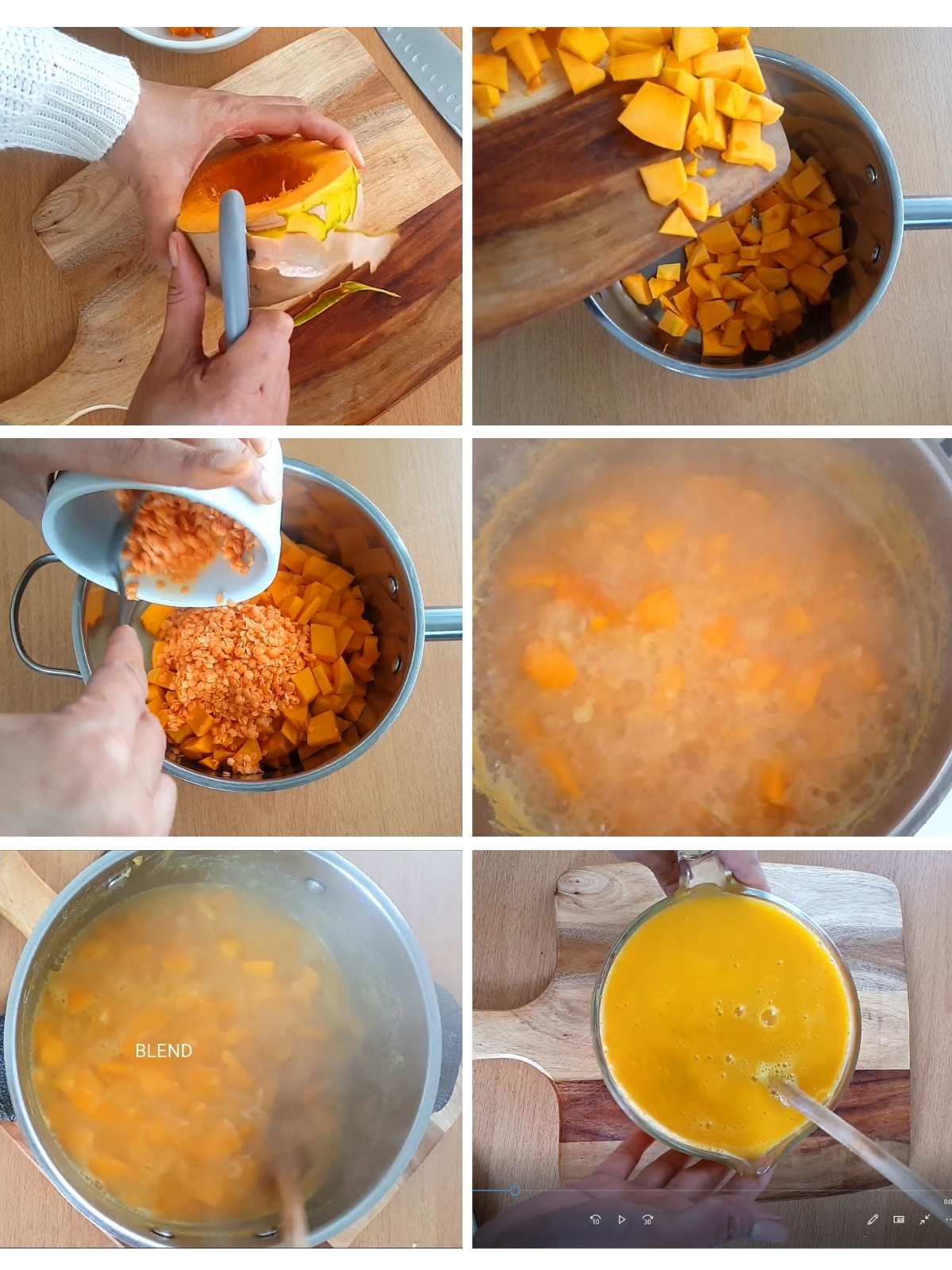 How to make vegan pumpkin sauce procedure