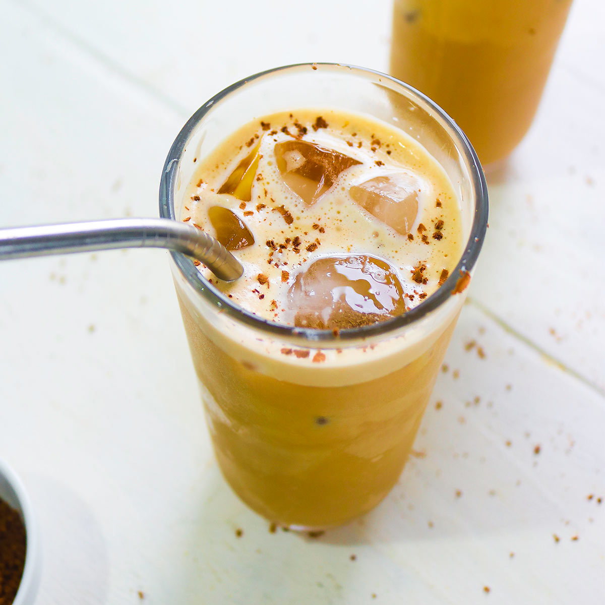 Vanilla Iced Latte Using Nespresso, Recipe