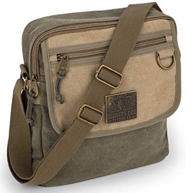 army green color bag with strap