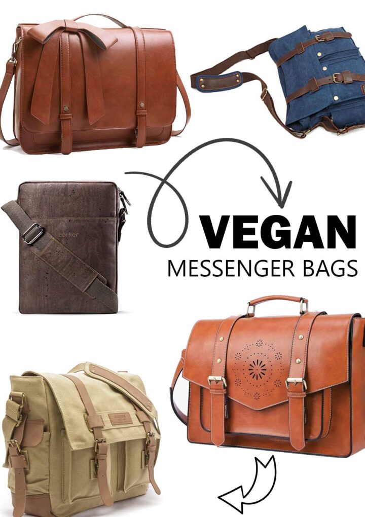 Mini Vegan Leather Messenger