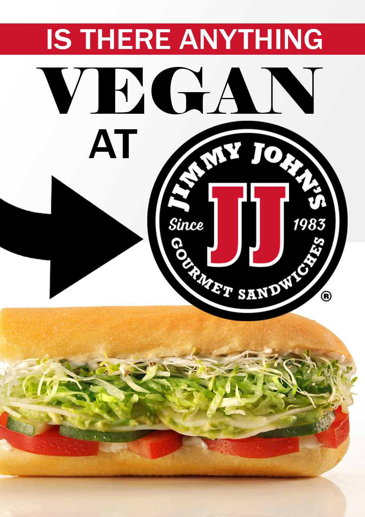 vegan options at jimmy johns. 