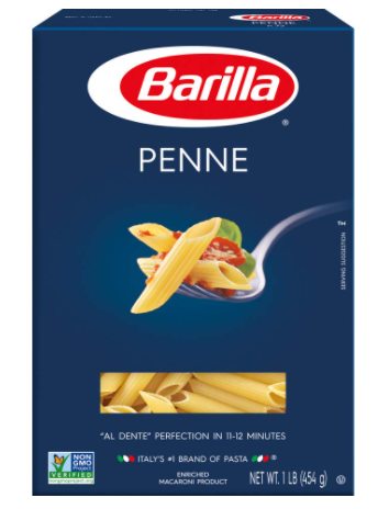 barilla blue box pasta