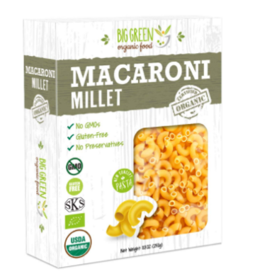 Big Green macaroni pasta