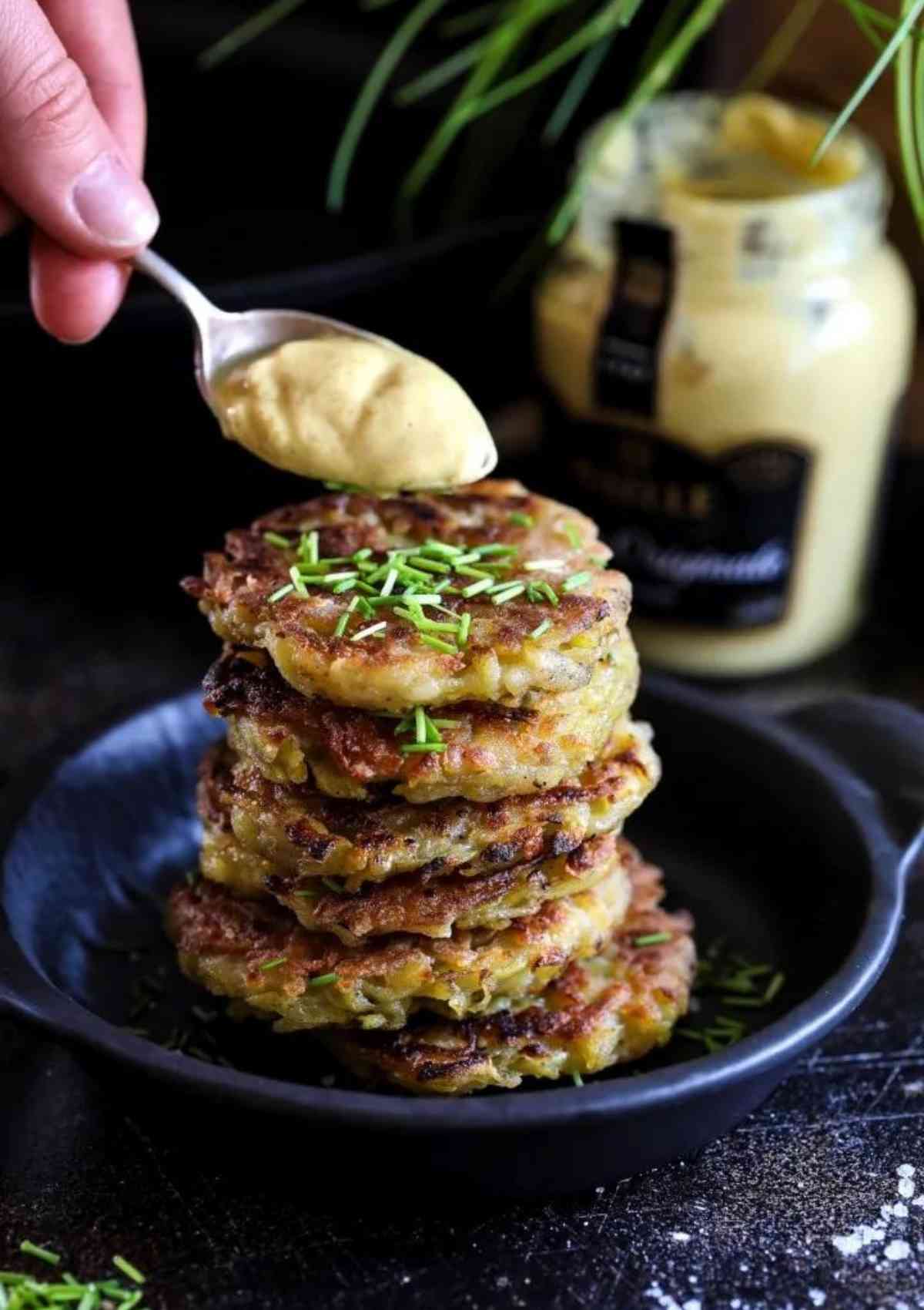 Vegan German Potato Pancakes 