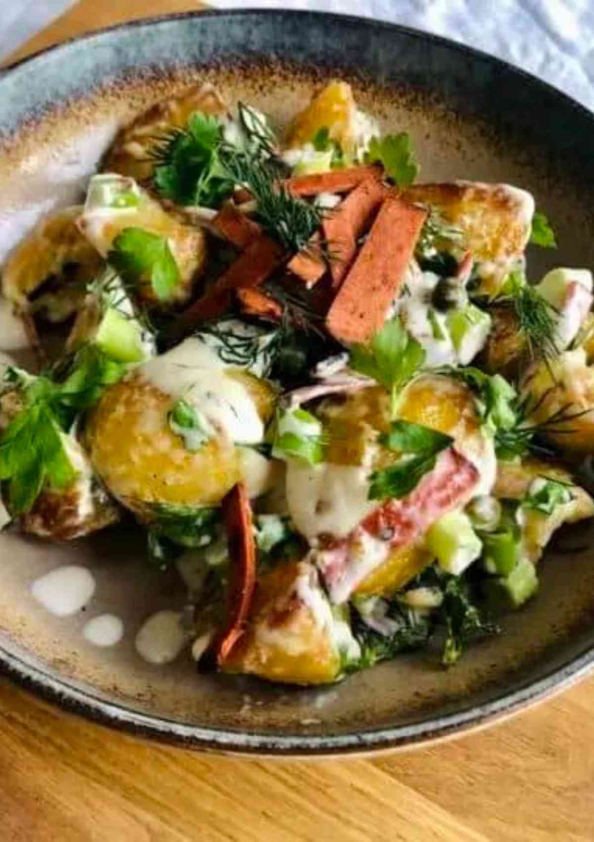 roast potato salad