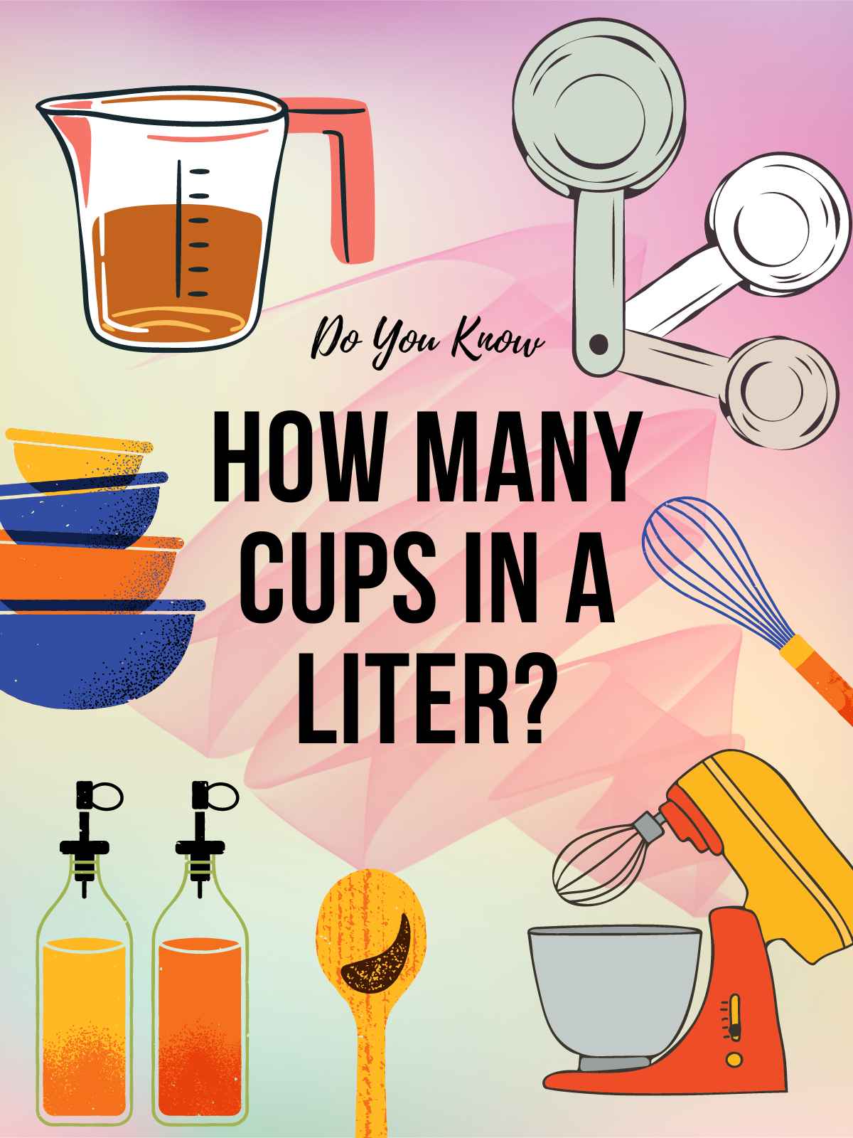 How Many Cups In A Liter Get Set Vegan