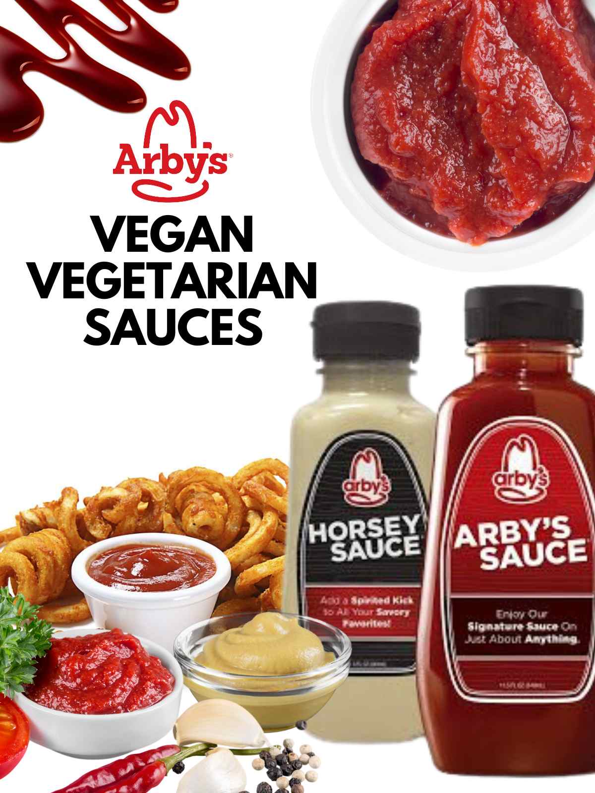 Arby's Vegan Sauces.