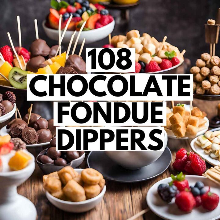 Chocolate Fondue Dippers Get Set Vegan