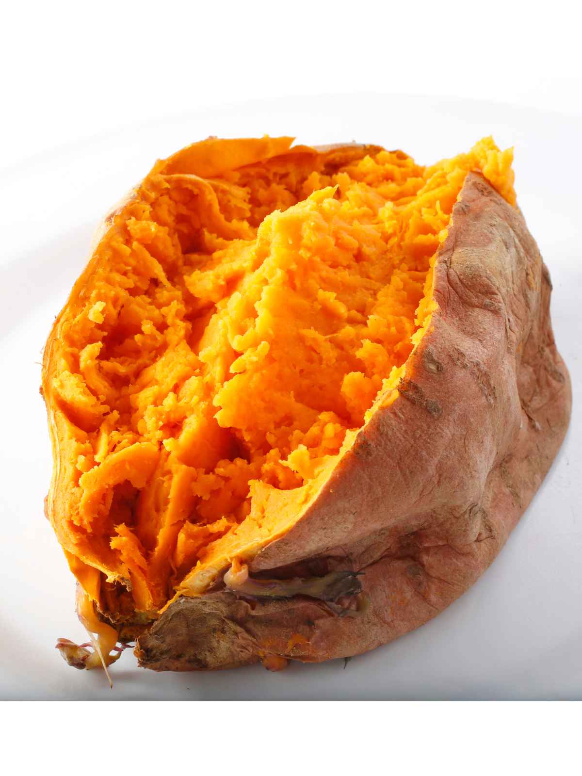 Baked sweet potatoes.