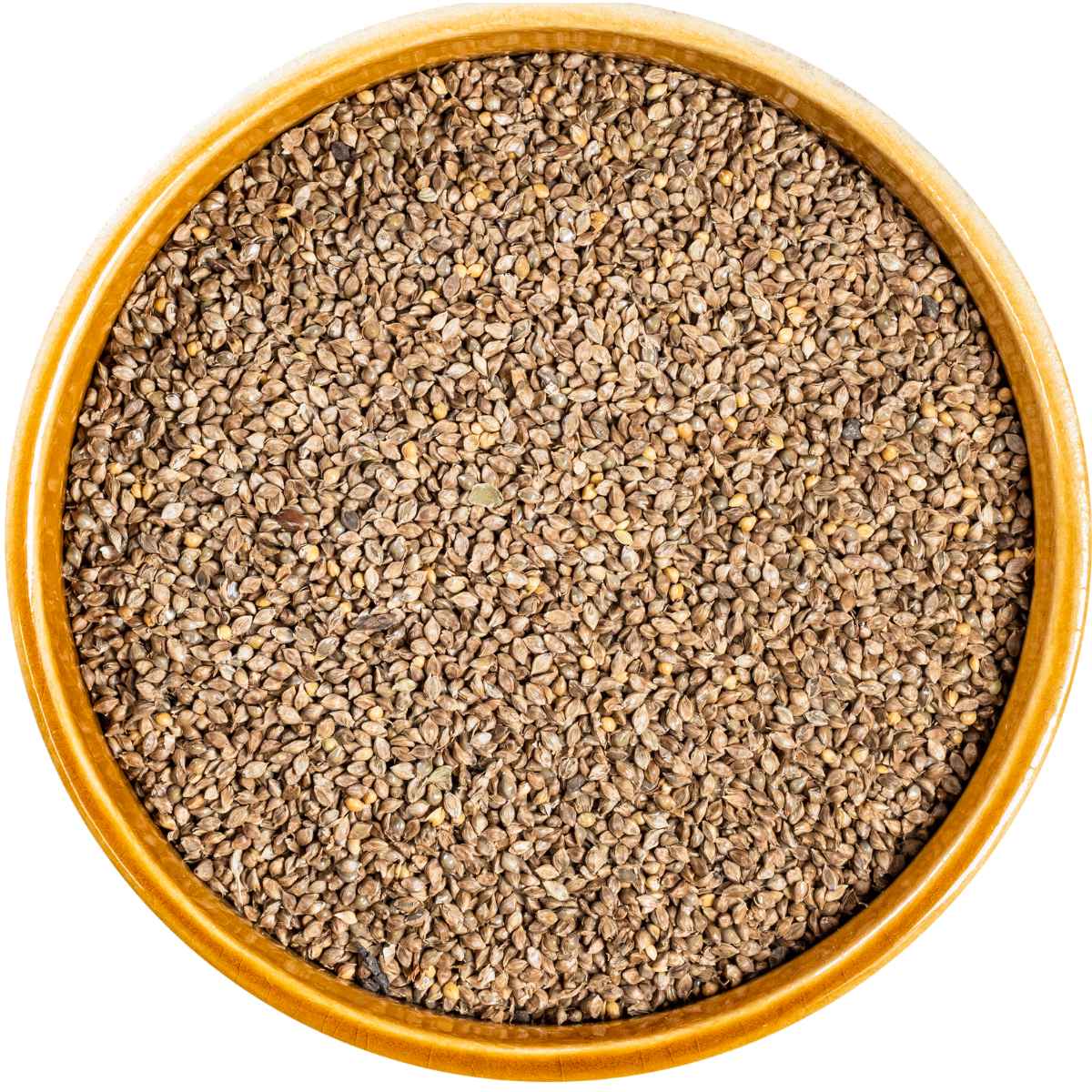 Millet in a bowl.