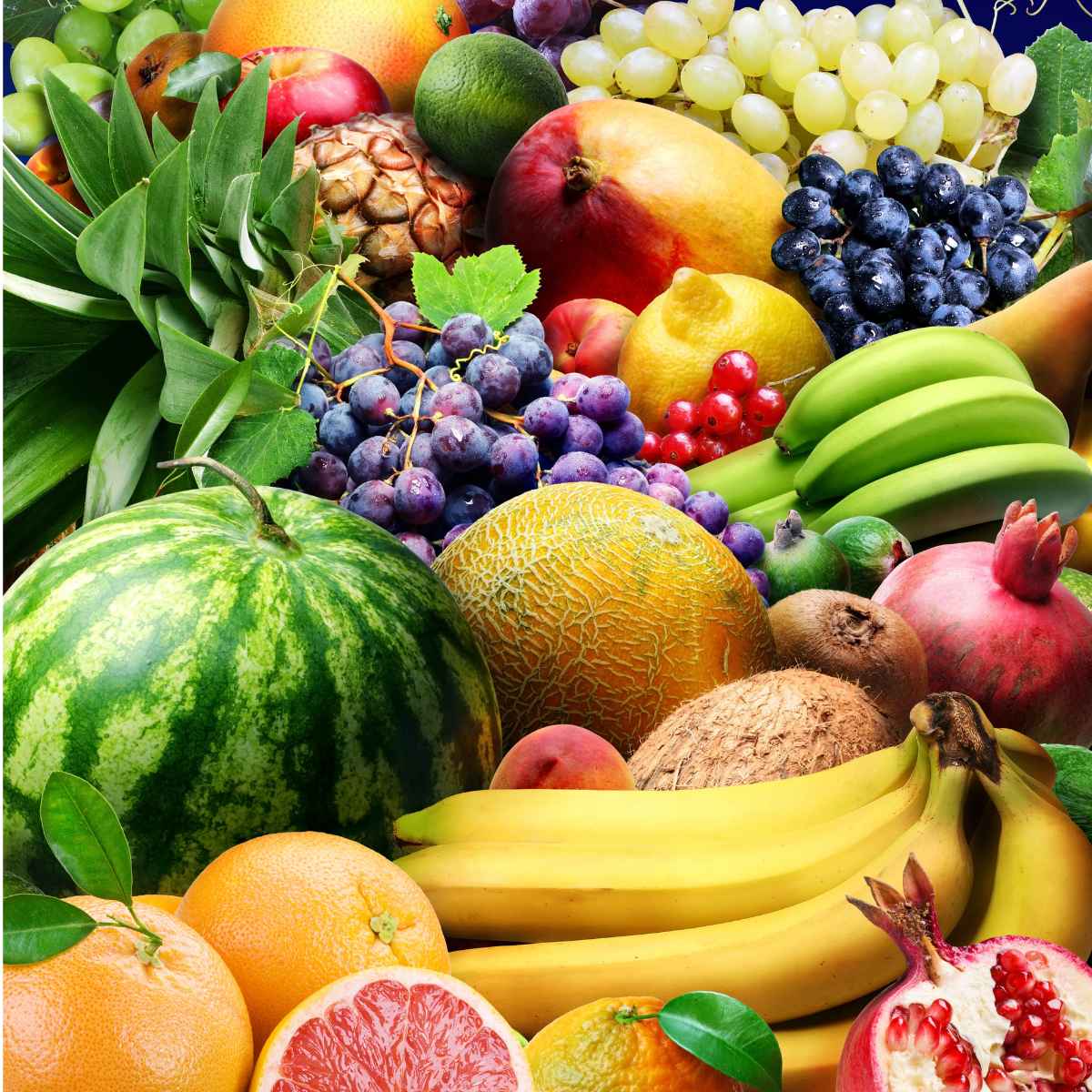 Mix fruits.