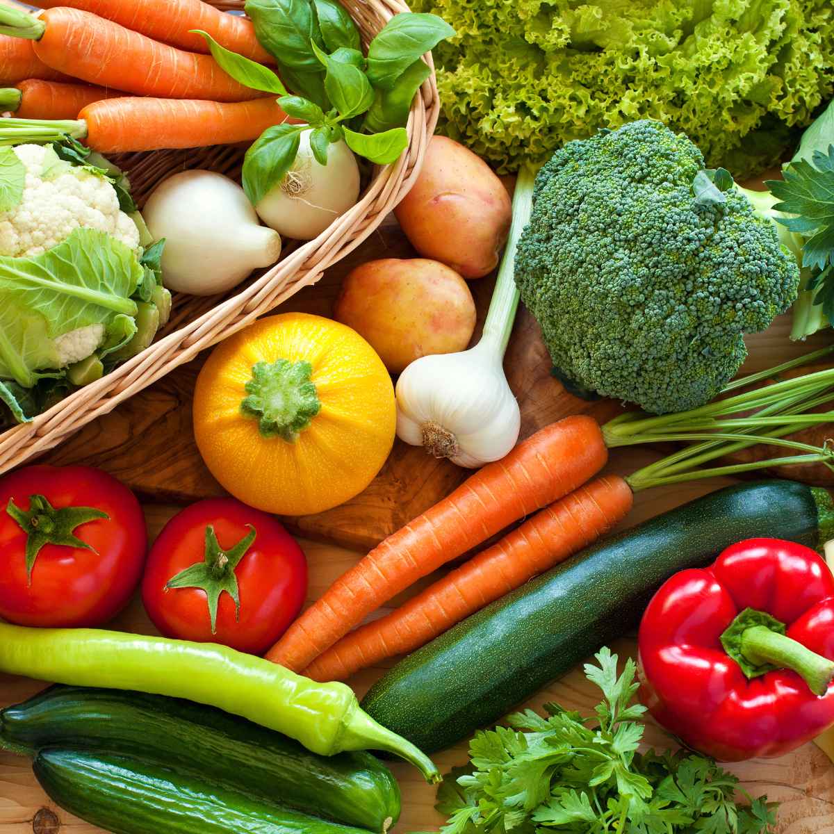 vegetables.