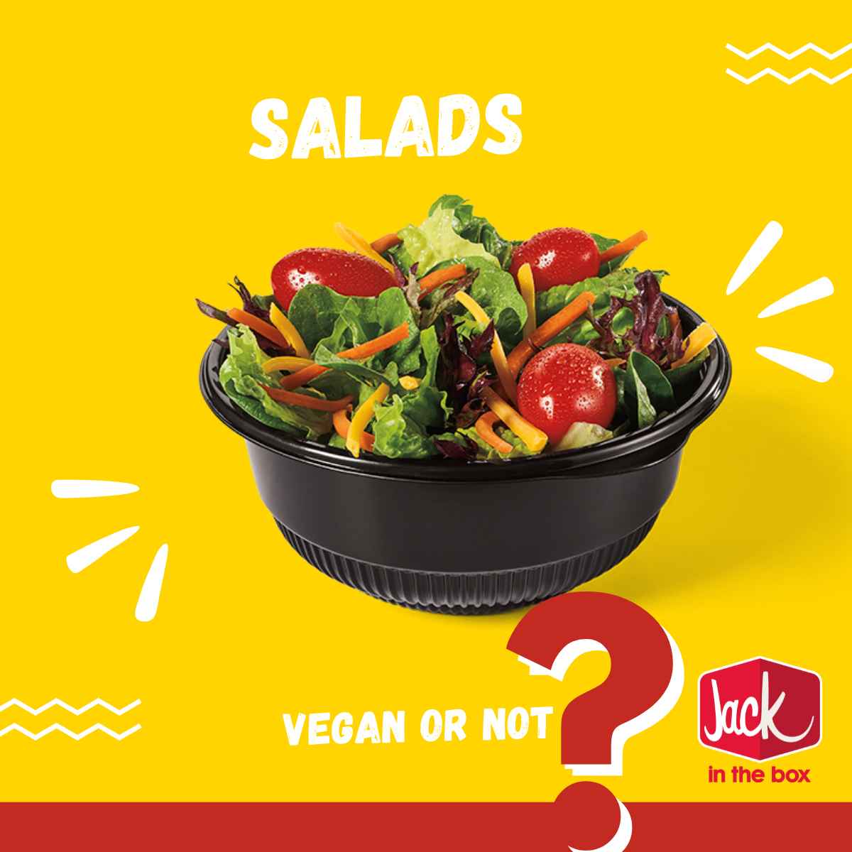 vegan salads.