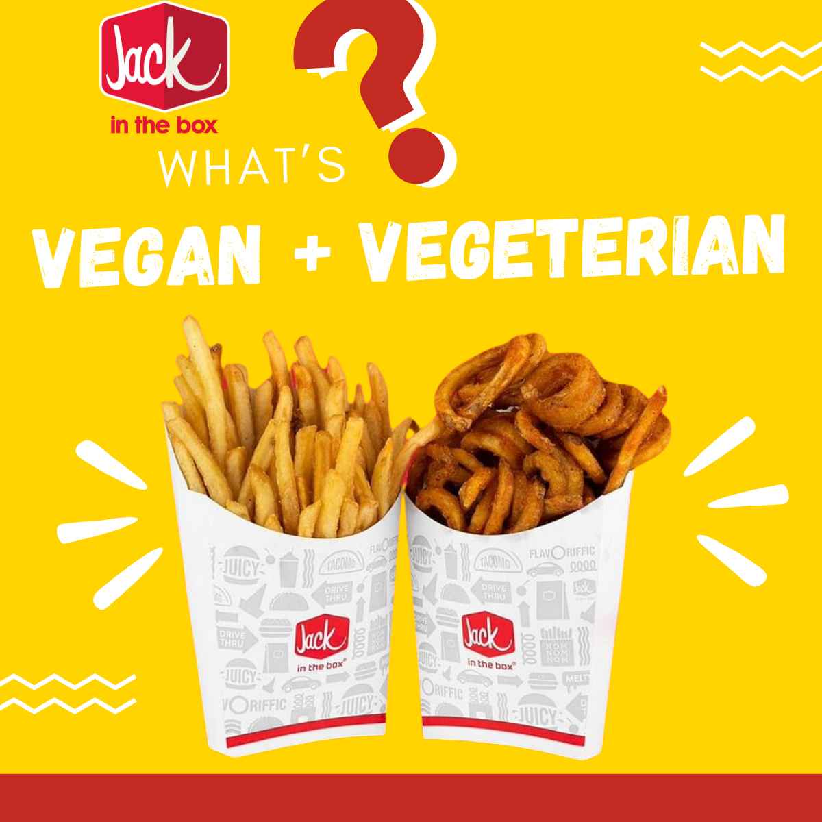 Vegan and vegetarian options at jack in the box.