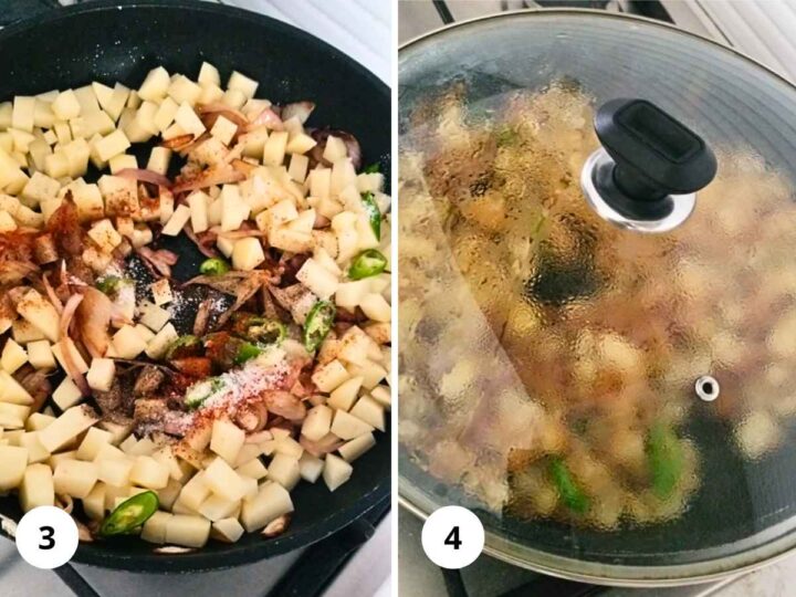 Onions and Potatoes Skillet – Get Set Vegan