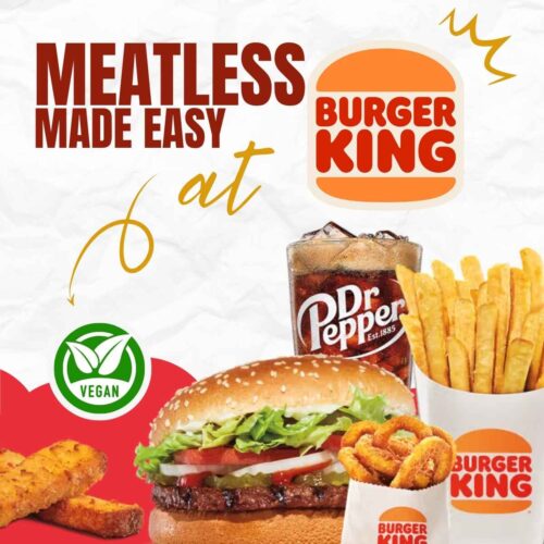 Vegan options at burger king.