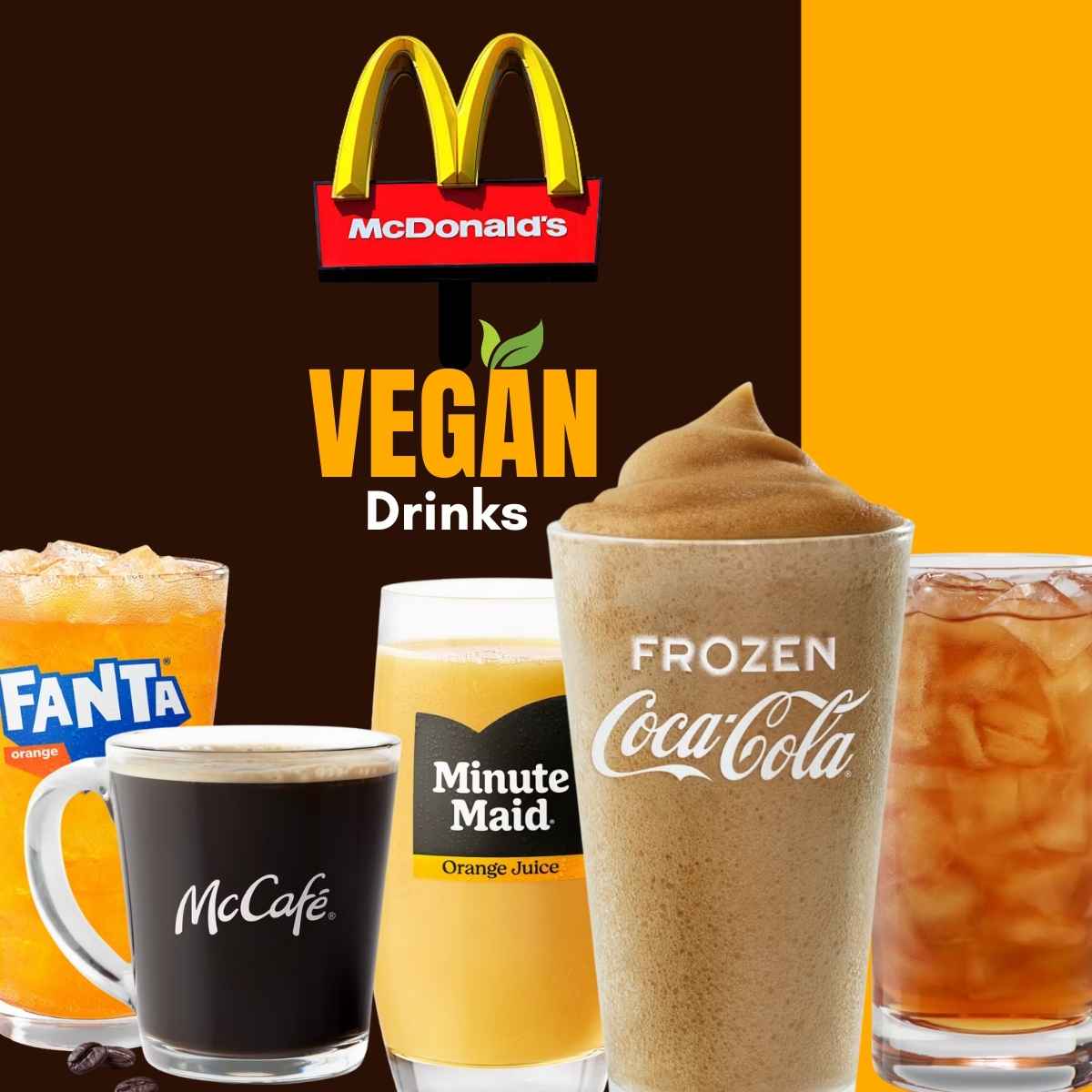 Vegan drinks images.