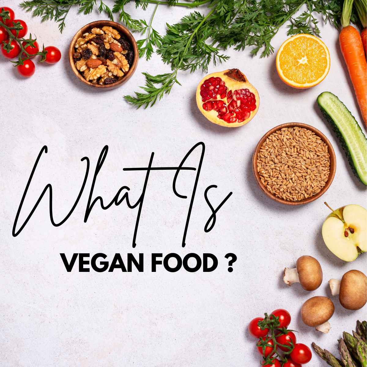 Vegan food list guide